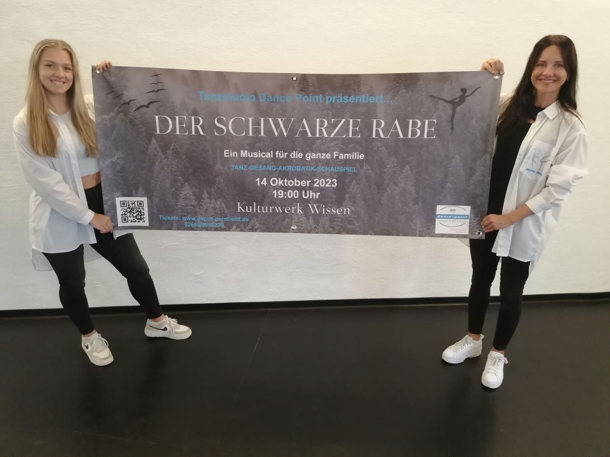 Neues Musical der Tanzschule Witt: Der schwarze Rabe im Wissener Kulturwerk