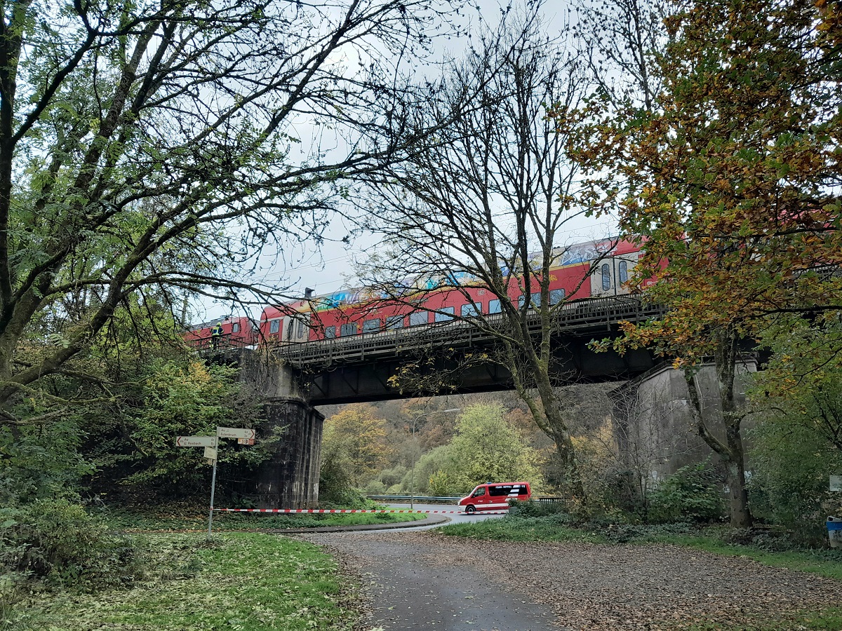 Zugunglck in Rosbach: Ausflle und Versptungen auf der Siegstrecke