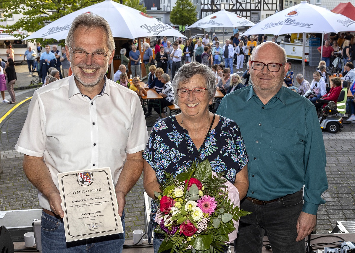 Kulturpreis der Verbandsgemeinde Bad Marienberg 2023 geht an Bettina Rder-Moldenhauer