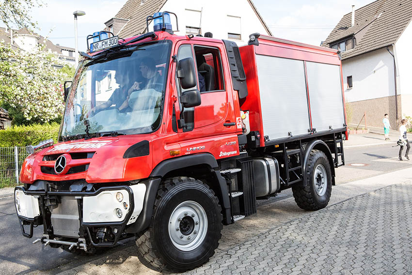 Neues Tanklschfahrzeug in Melsbach eingetroffen