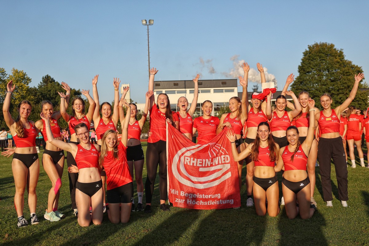 Bronzemedaille fr LG Rhein-Wied bei Team-DM Jugend