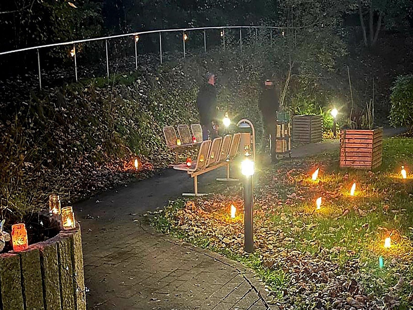 Zauberhaft war die Atmosphre rund um das Haus Obere Hengsbach. (Fotoquelle: Diakonie in Sdwestfalen gGmbH)