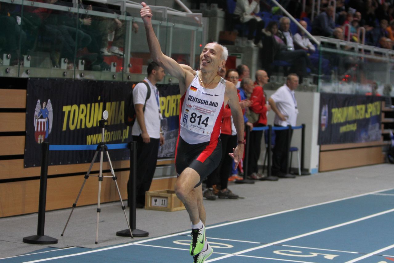 Friedhelm Adorf gewann unter anderem mit der 4x200-Meter-Staffel die Goldmedaille.  Foto: Karl-Heinz Flucke