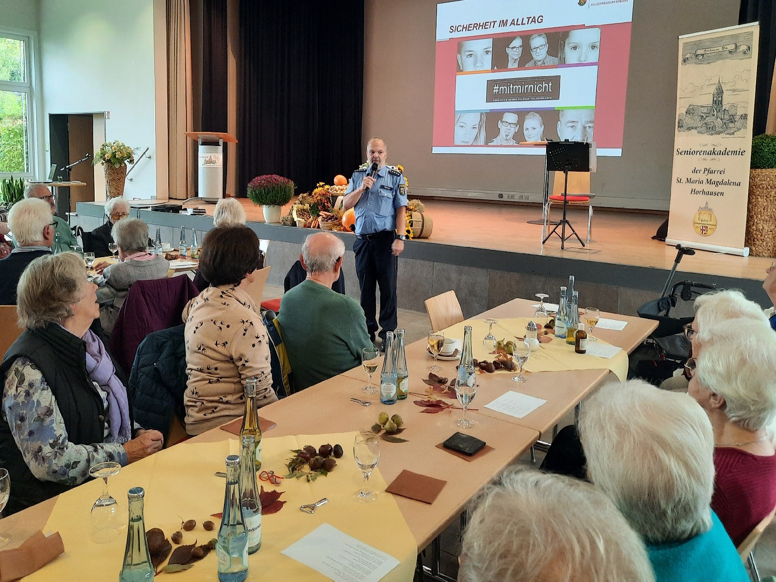 Sicherheit im Alter - Ein informativer Nachmittag bei der Seniorenakademie Horhausen