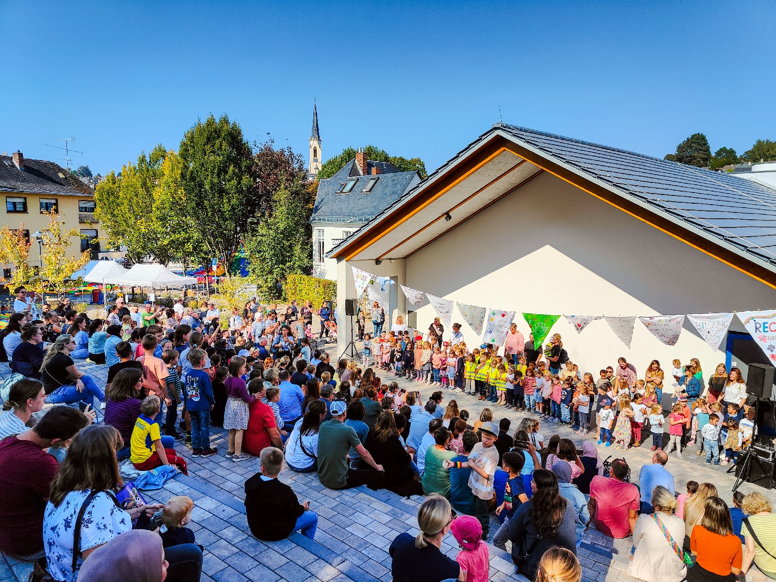 Kinderrechte eindrucksvoll dargestellt. (Foto: Christian Heller)