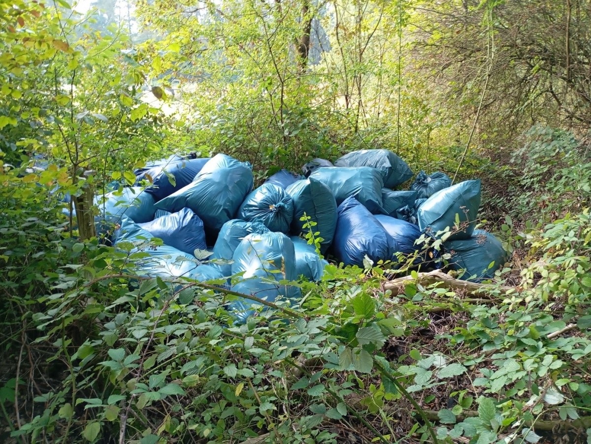 Illegale Mllentsorgung im Westerwaldkreis: Knapp 70 Scke Bauabflle in der Natur