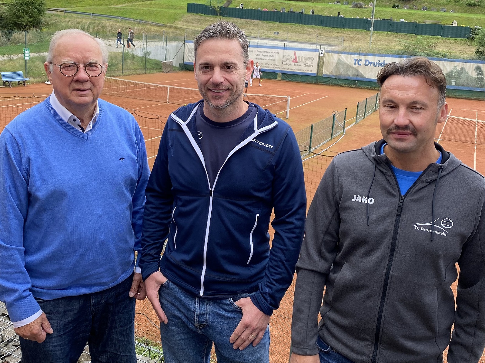 V.l.: Klaus-Jrgen Griese, Patrick Krah, Erkan Tsakir. (Foto: Klaus-Jrgen Griese)
