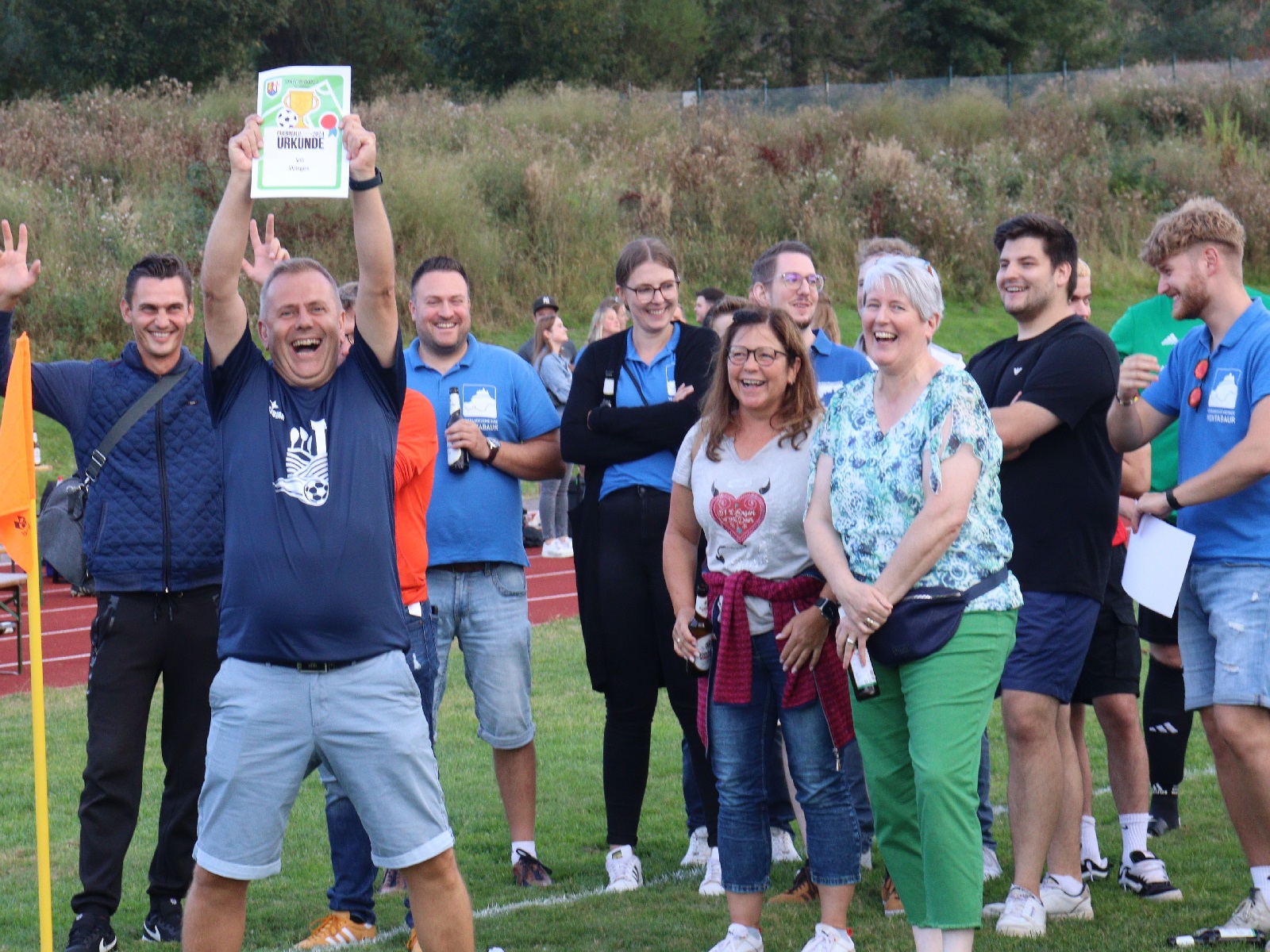 Gute Laune beim Oberwaldcup (Fotoquelle: Sanittsregiment 2 "Westerwald")