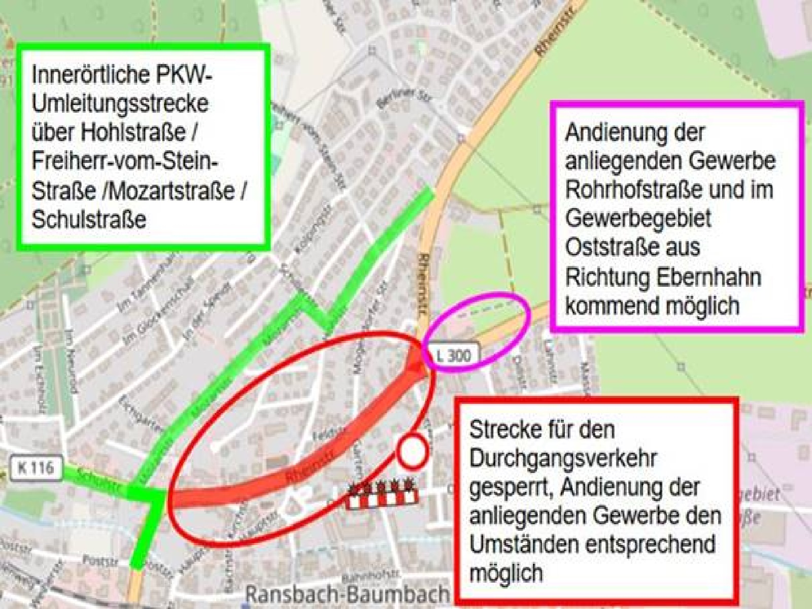 Umleitung innerorts (Quelle: Landesbetrieb Mobilitt Diez)