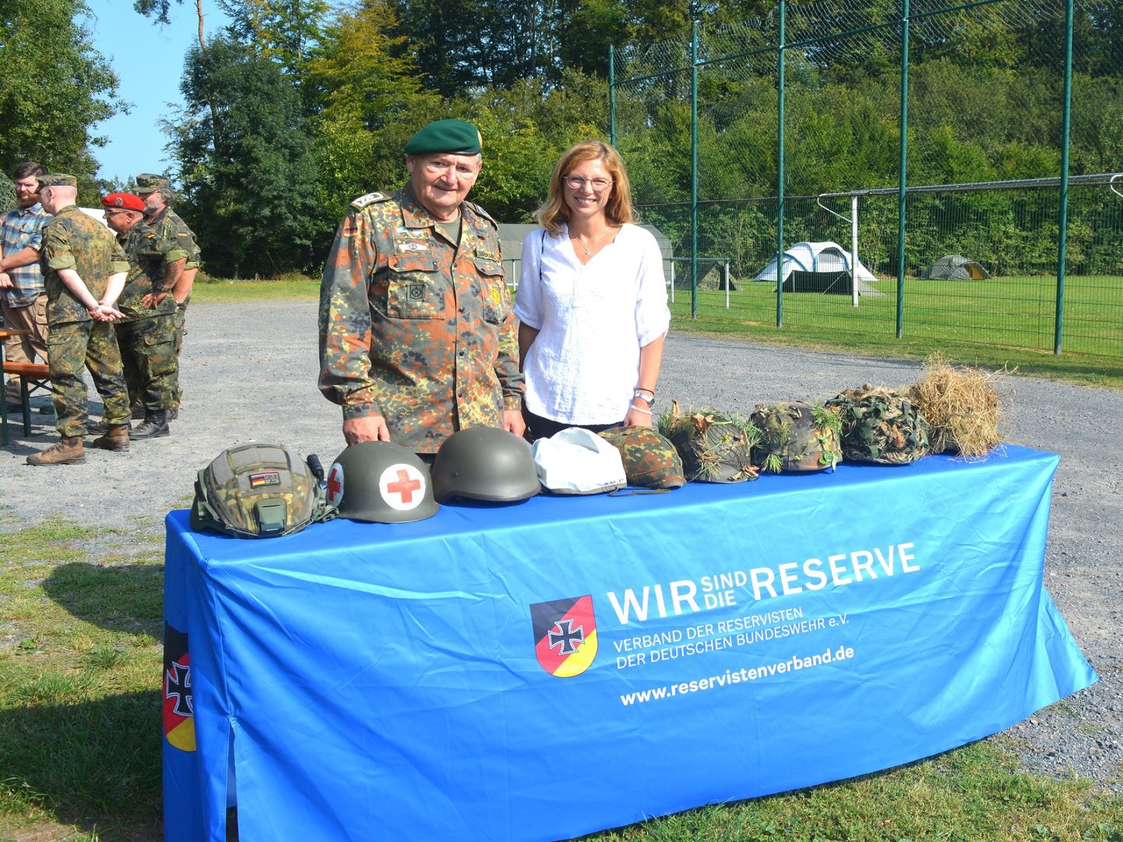 Die Reservistenkameradschaft Dreisbacher Land (RKDL) fhrte ihr 21. Biwak in Rodenbach durch