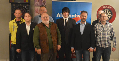 Der neu gewhlte Vorstand. Foto: AfD