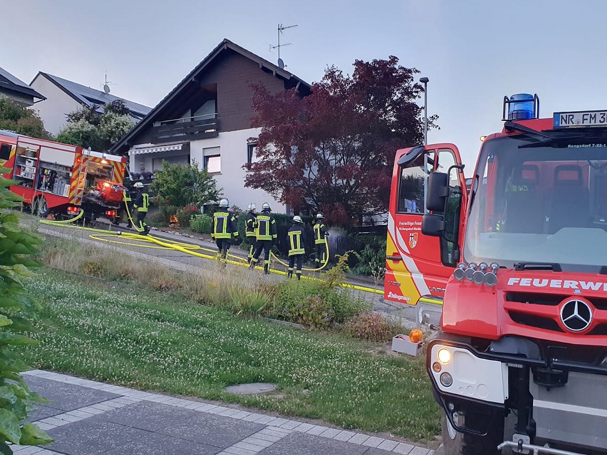 Volles Programm: Feuerwehr Verbandsgemeinde Rengsdorf-Waldbreitbach mehrfach im Einsatz