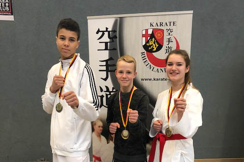 Anhausen bei Landesmeisterschaften im Karate erfolgreich