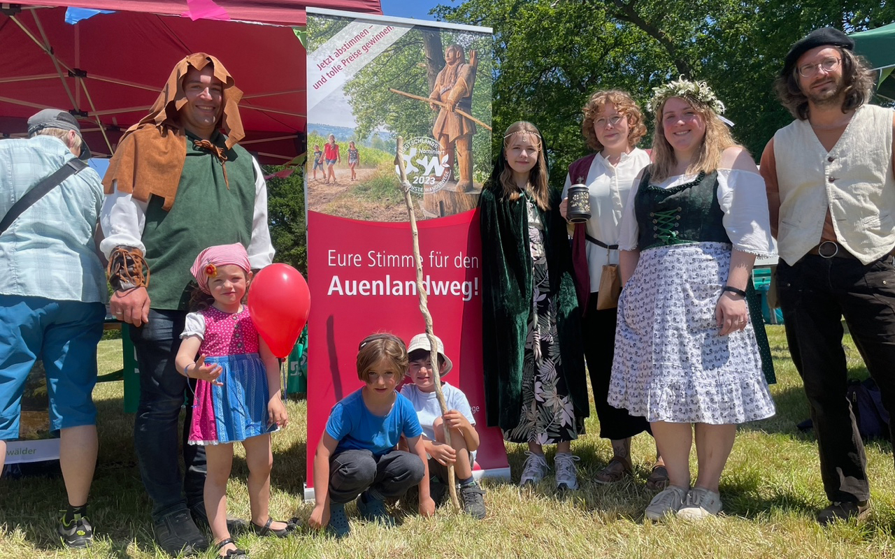 Auenlandfest: Verwunschener Auenlandweg lockt Gste an