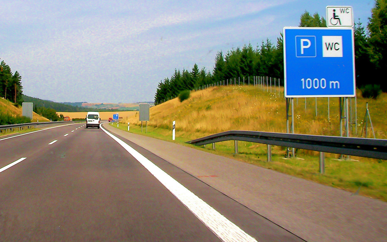 Fr den Ausbau des Rastplatzes Welschehahn an der A3 beginnen die Vorarbeiten