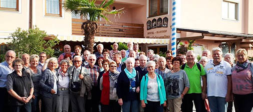 MGV Sangeslust Birken-Honigsessen ging auf Tour