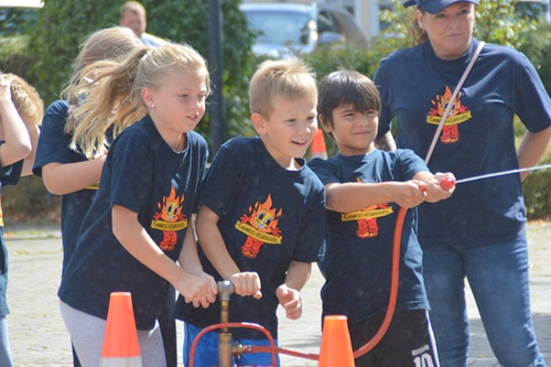 Fnfte Bambini-Olympiade des Kreisfeuerwehrverbandes Westerwald 