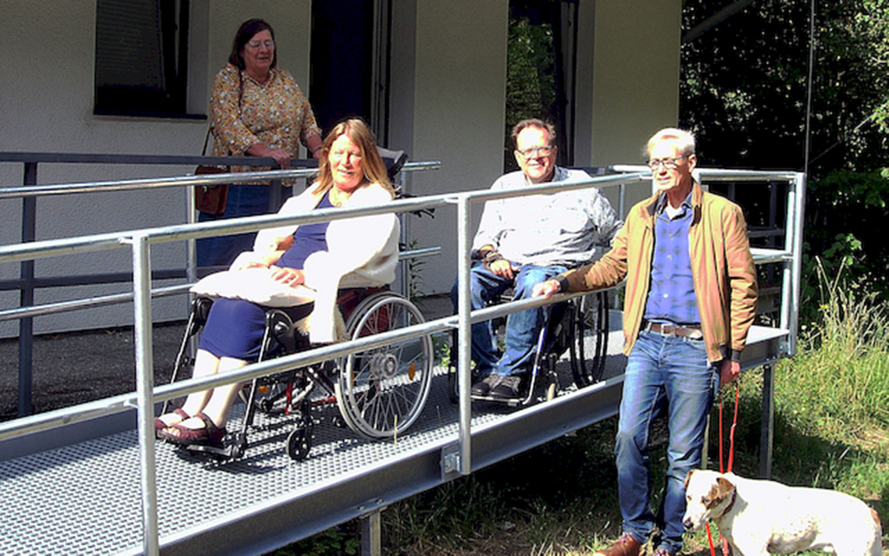 Bemhungen um Barrierefreiheit im b-05 Kulturzentrum werden gelobt