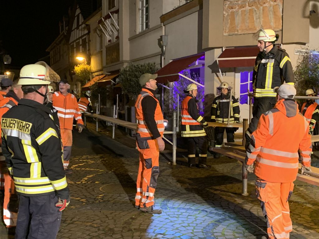 Kulturstadt ist fr das Hochwasser gerstet