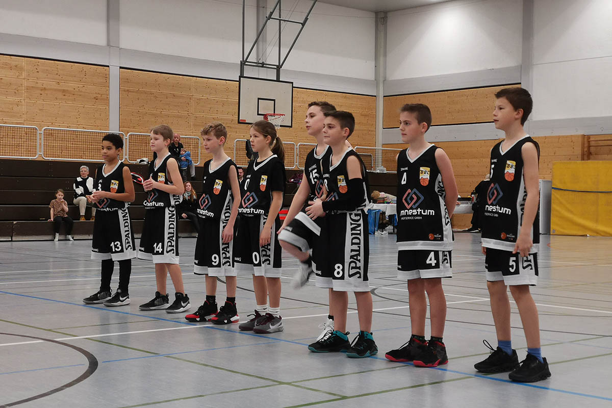 U12mixed des BBC Linz empfing drei Mannschaften zur Kreismeisterschaft 