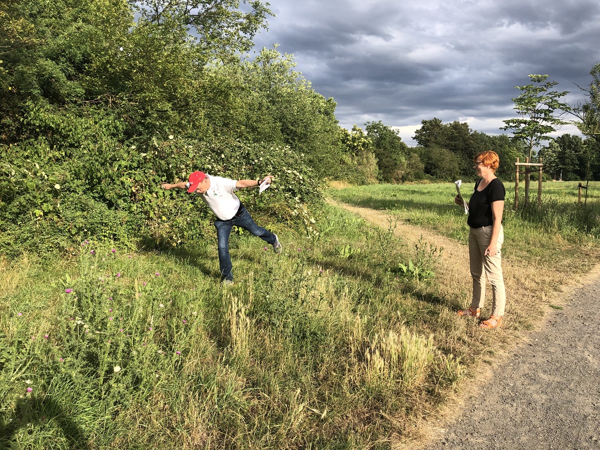 Bewegungsparcours fr den Raiffeisenring vorbereitet