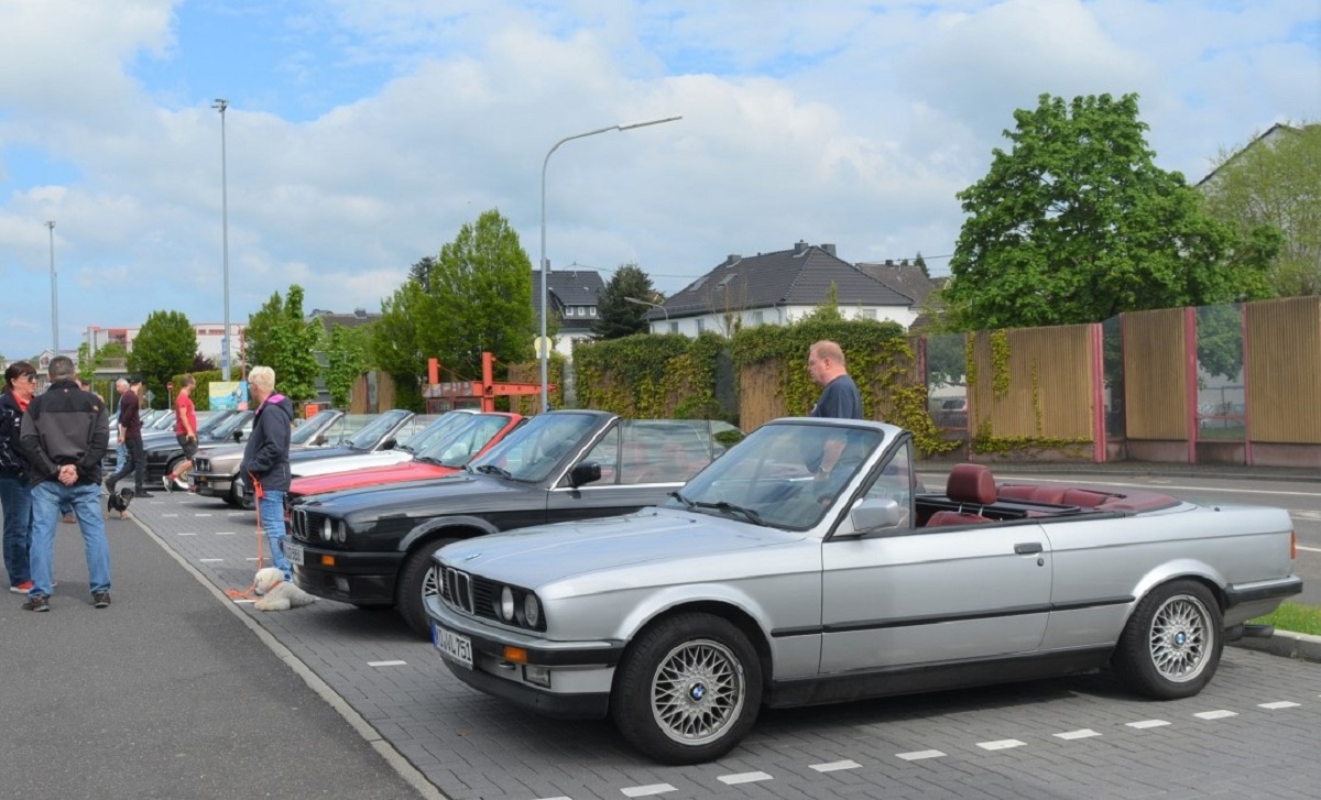 Etwa 25 BMW-Cabrio kamen bei dem Treffen zusammen. (Fotos: Wolfgang Rabsch)