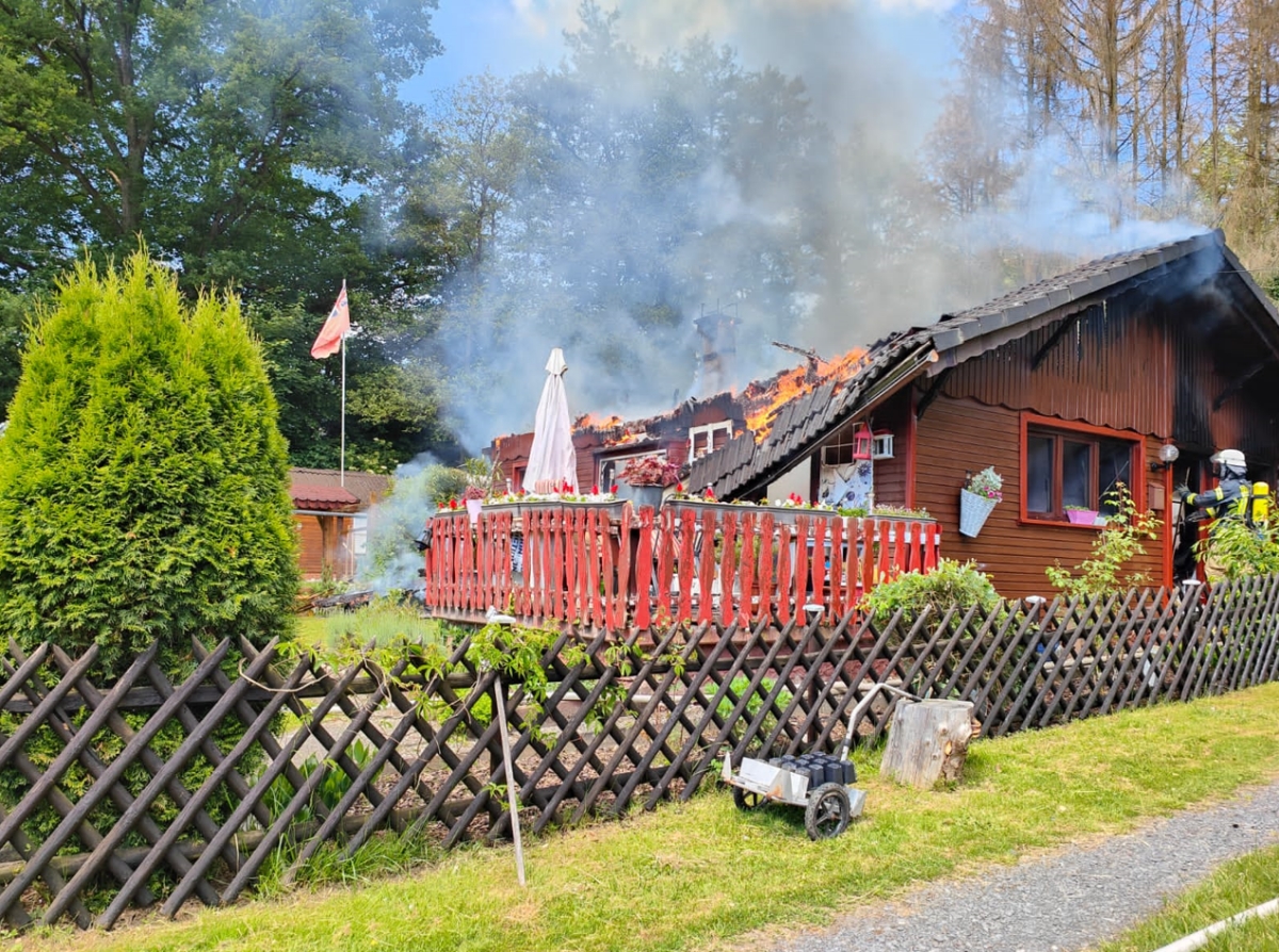 Erstmeldung: Wohnhausbrand in Rettersen
