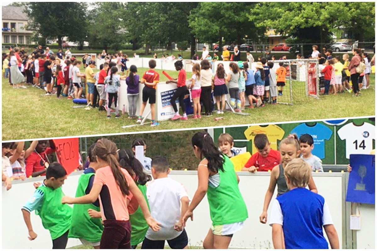 Cage-Soccer-Turnier der Marienschule mit dem VfL Neuwied 