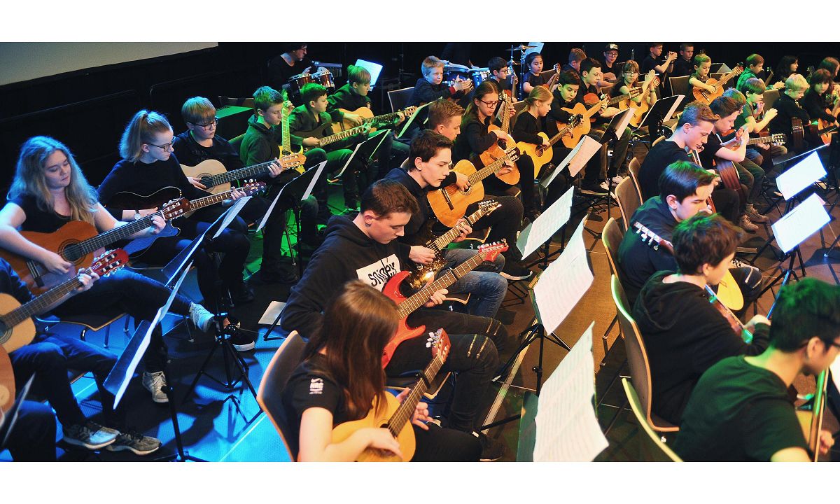 Schlerbands der Kreismusikschule Altenkirchen rocken das Kulturwerk in Wissen