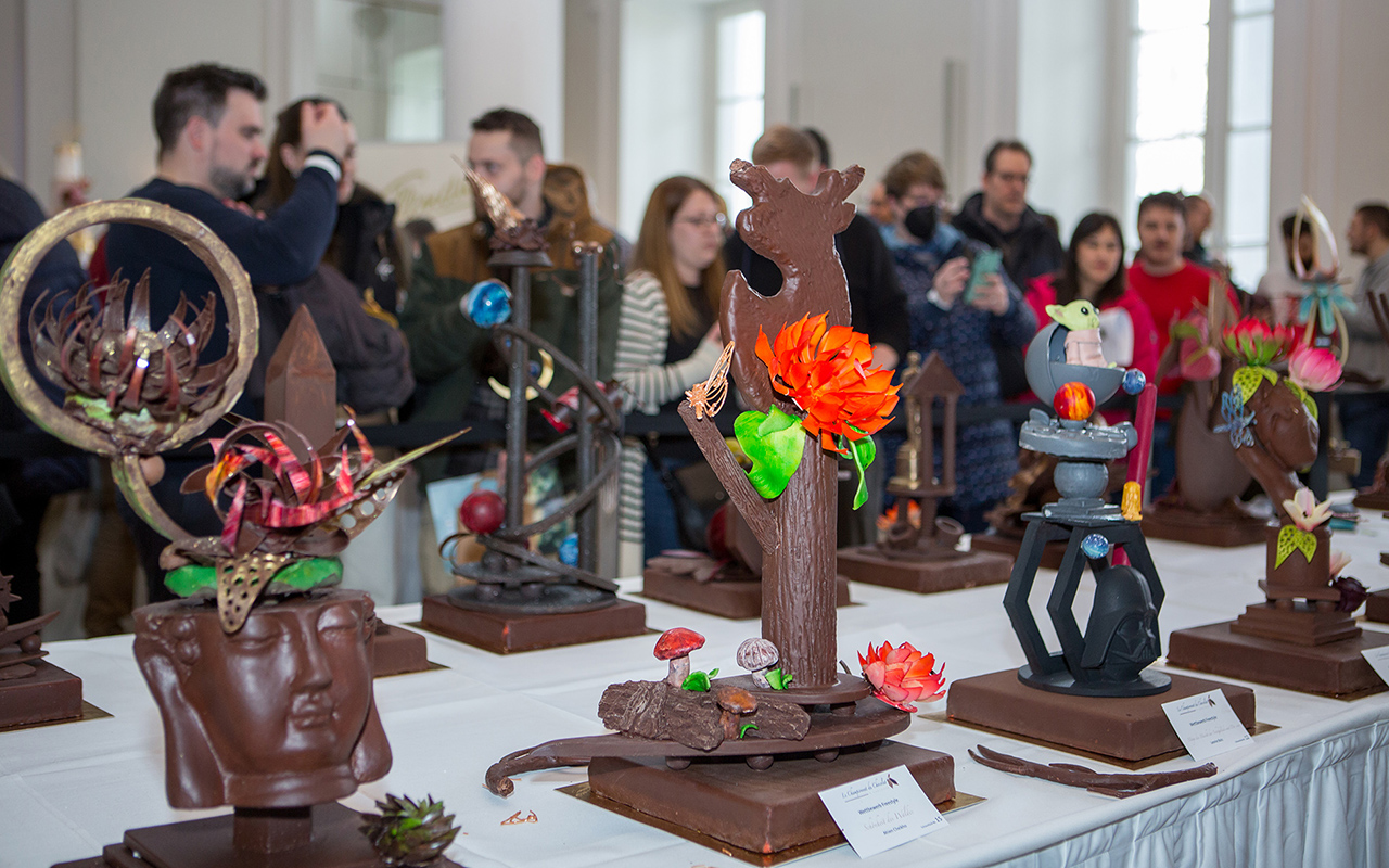 Das "Championnat du Chocolate" der HwK verzauberte mit Kunsthandwerk und Schokolade