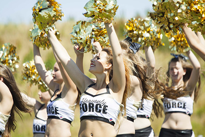 Die Heavenly Force Cheerleader aus Altenkirchen suchen Nachwuchs. Foto: Tanja Hermanns