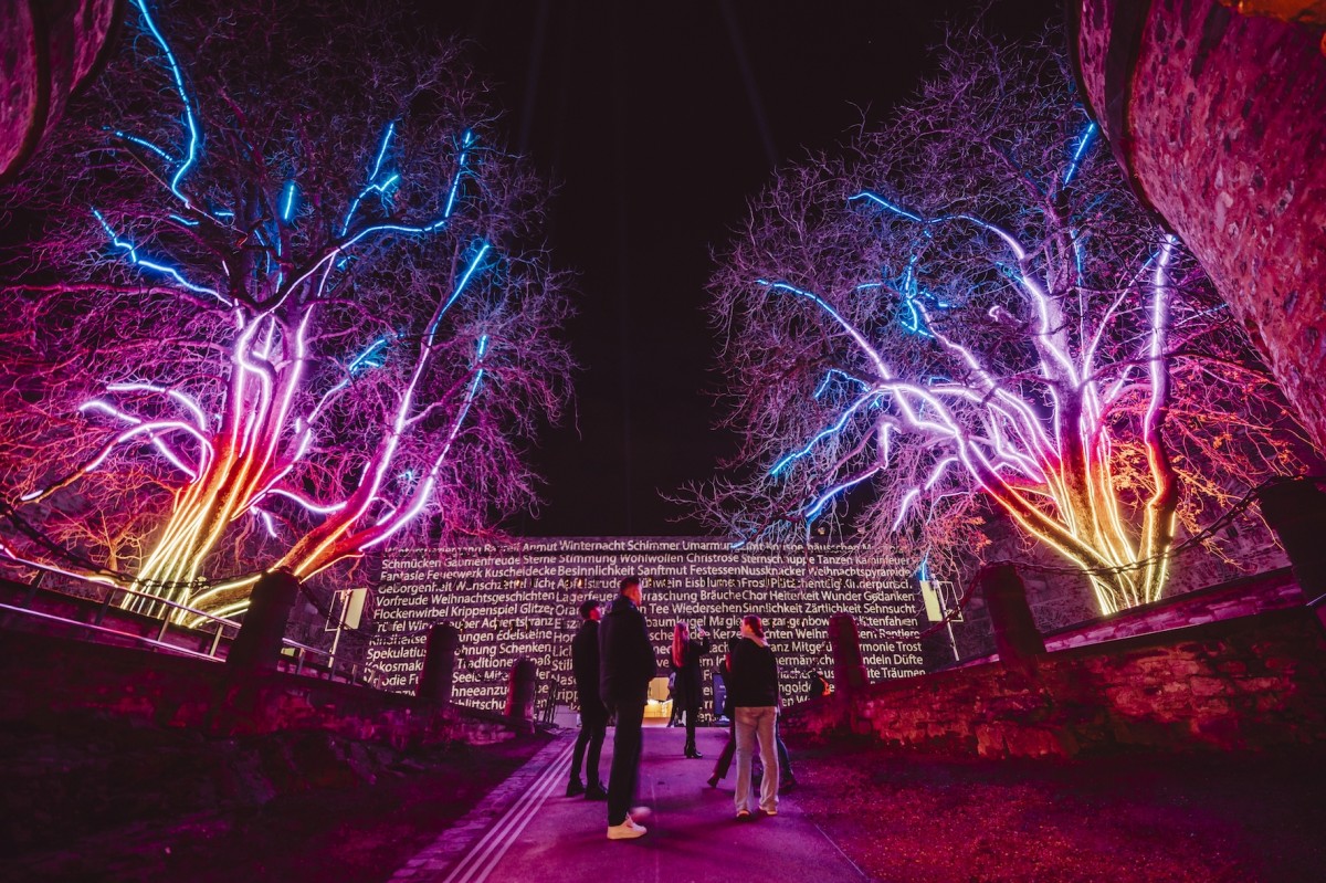 Christmas Garden Koblenz begeistert mit Lichterglanz und Wishing Tree