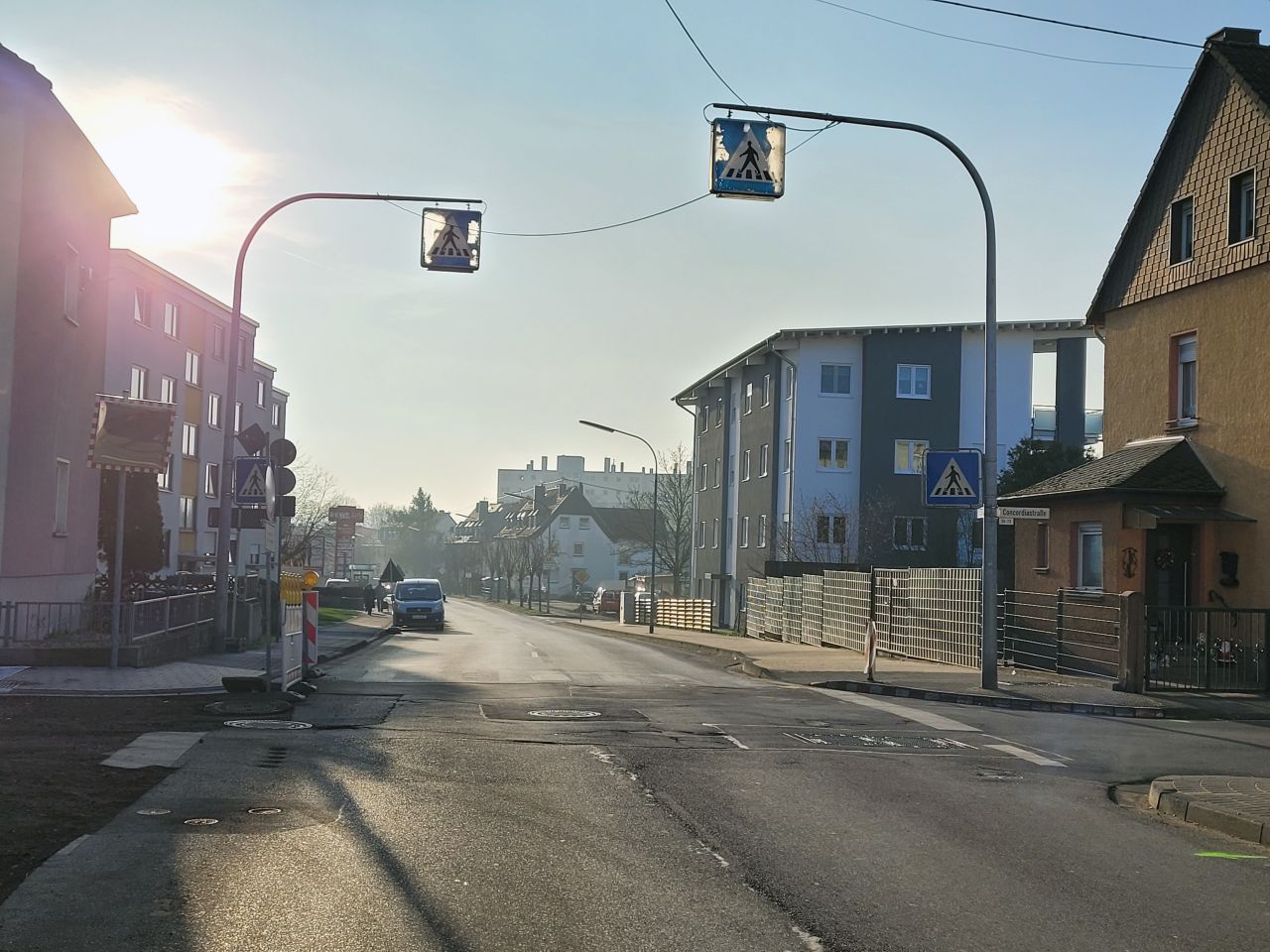 Die Kreuzung von Concordiastrae, Ringstrae und Alter Weg wird ausgebaut. Foto: Stadt Bendorf