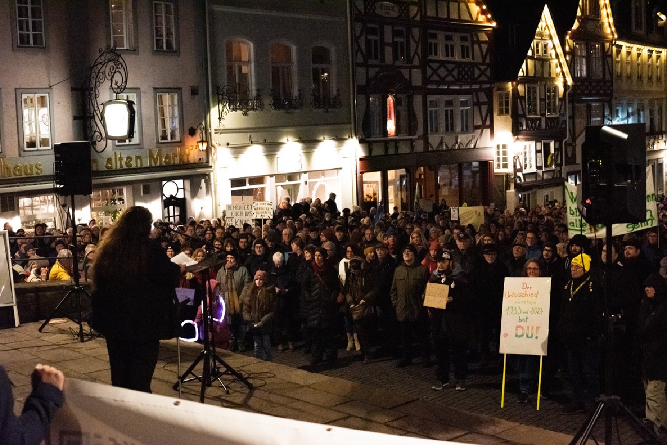 Kreistag Altenkirchen organisiert Kundgebung fr Demokratie gegen Rechts