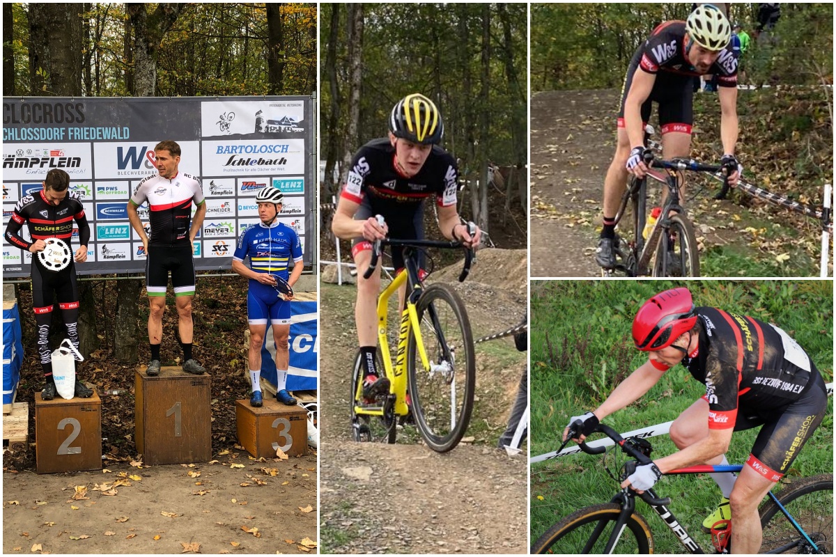 Cyclocross-Rennen in Friedewald: Christoph Ambroziak wieder auf dem Podium