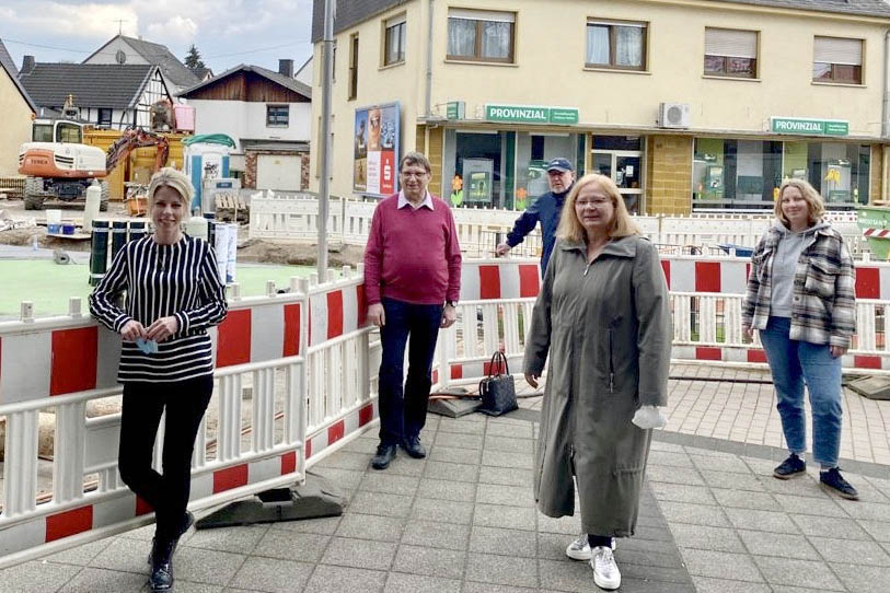 Brckenbau Oberbieber: Vorsicht aller Verkehrsteilnehmer gefragt 