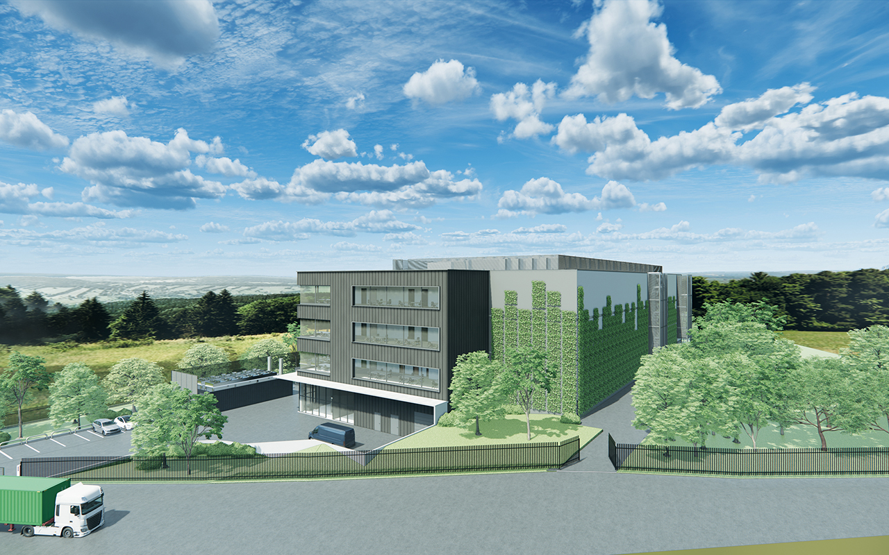 In Schwalbach am Taunus entsteht ein hochmodernes und energetisch zukunftsorientiertes Rechenzentrum. (Foto: Data Center Group)