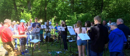 Die Derscher Fichten sind zum 50. Mal das Ziel des traditionellen Wandertags der Daadetaler Knappenkapelle am 10. Mai (Christi Himmelfahrt). (Foto: Verein)