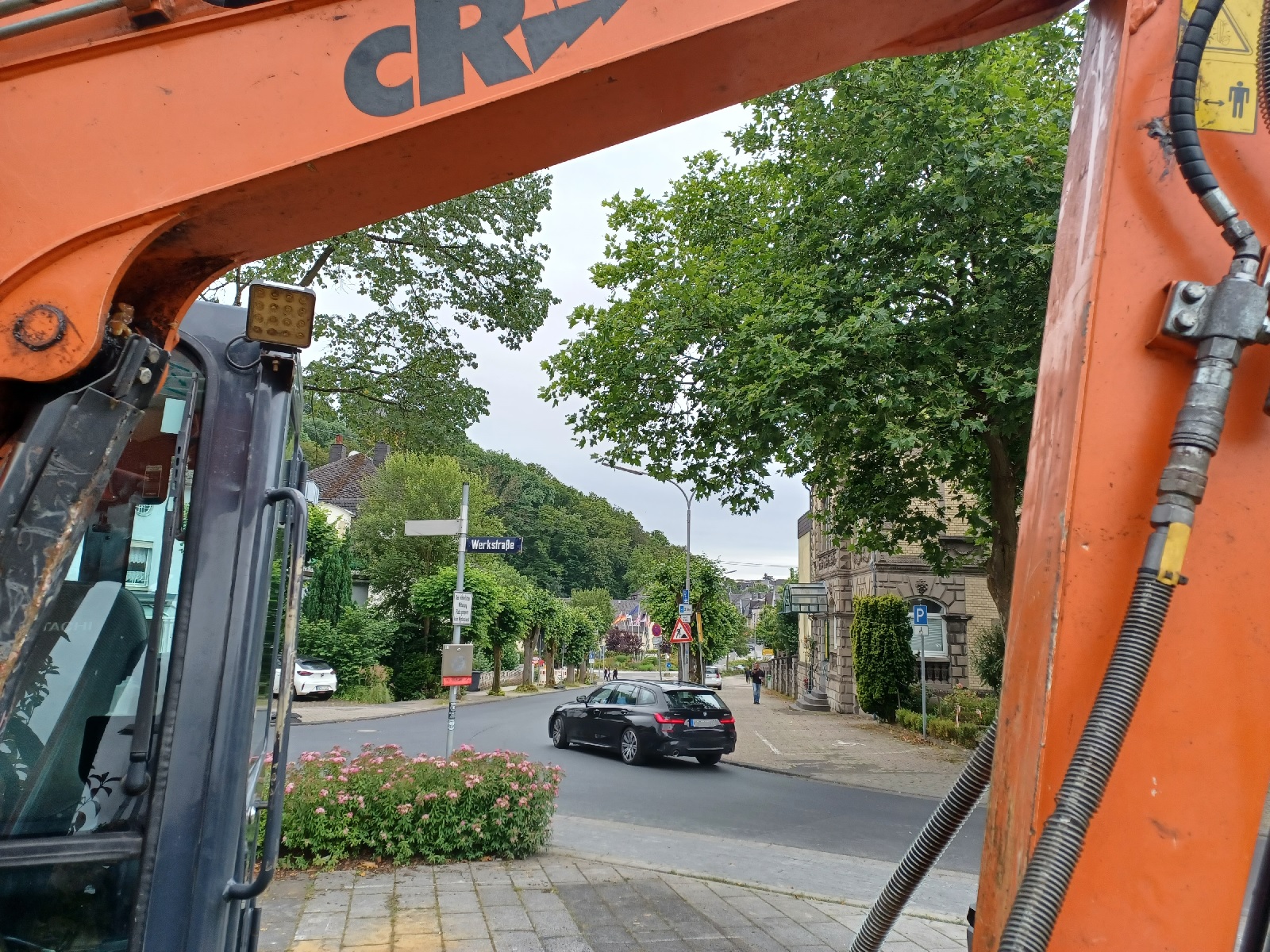 Die Neugestaltung der Bahnhofstrae in Montabaur wird fortgesetzt. Am 15. Juli beginnen die Arbeiten im Abschnitt Nord zwischen der Werkstrae und dem Verkehrskreisel. (Bild: Stadt Montabaur / Christina Wei) 