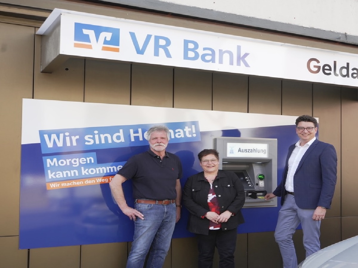 Neuer Geldautomat in Niederbieber strkt regionale Bargeldversorgung