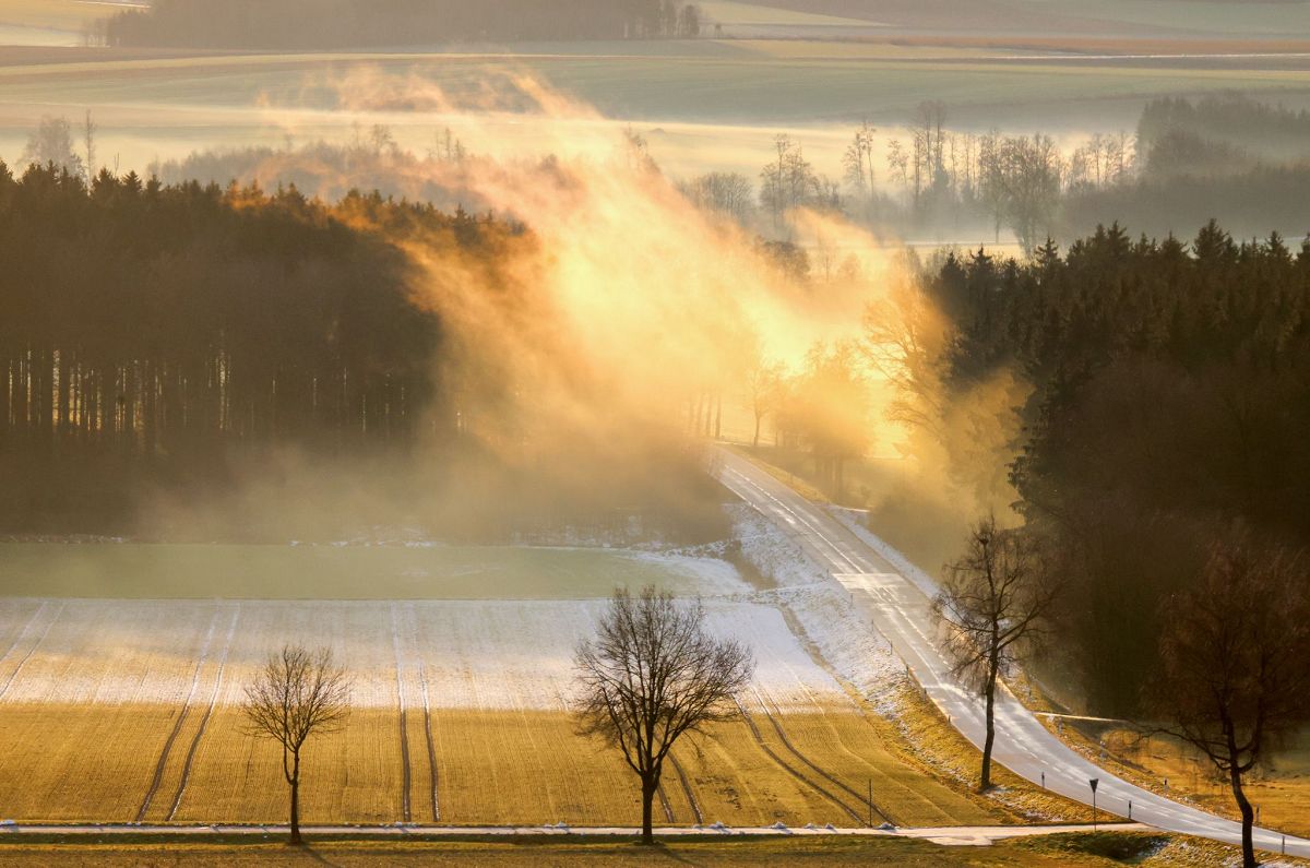 Sonne und Frost: Hochdruckwetter in Rheinland-Pfalz