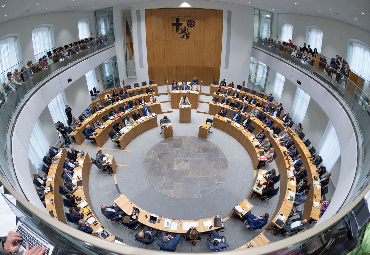 Landtag Rheinland-Pfalz. (Foto: Boris Roessler/dpa)