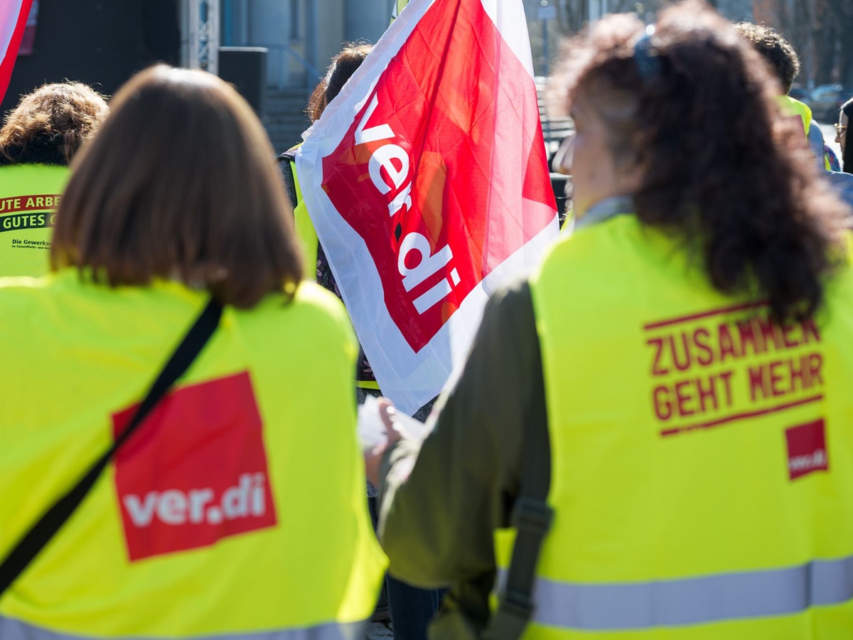 Weitere Warnstreiks in Rheinland-Pfalz: Verdi erhht den Druck