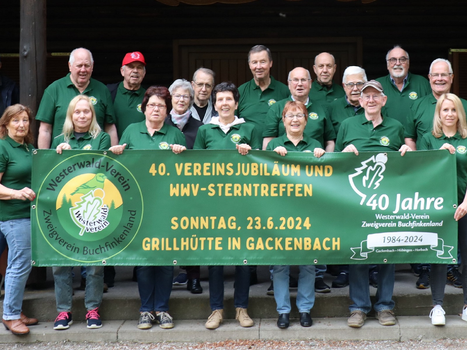 40 Jahre Westerwald-Verein Buchfinkenland: Jubilum und Sterntreffen am 23. Juni