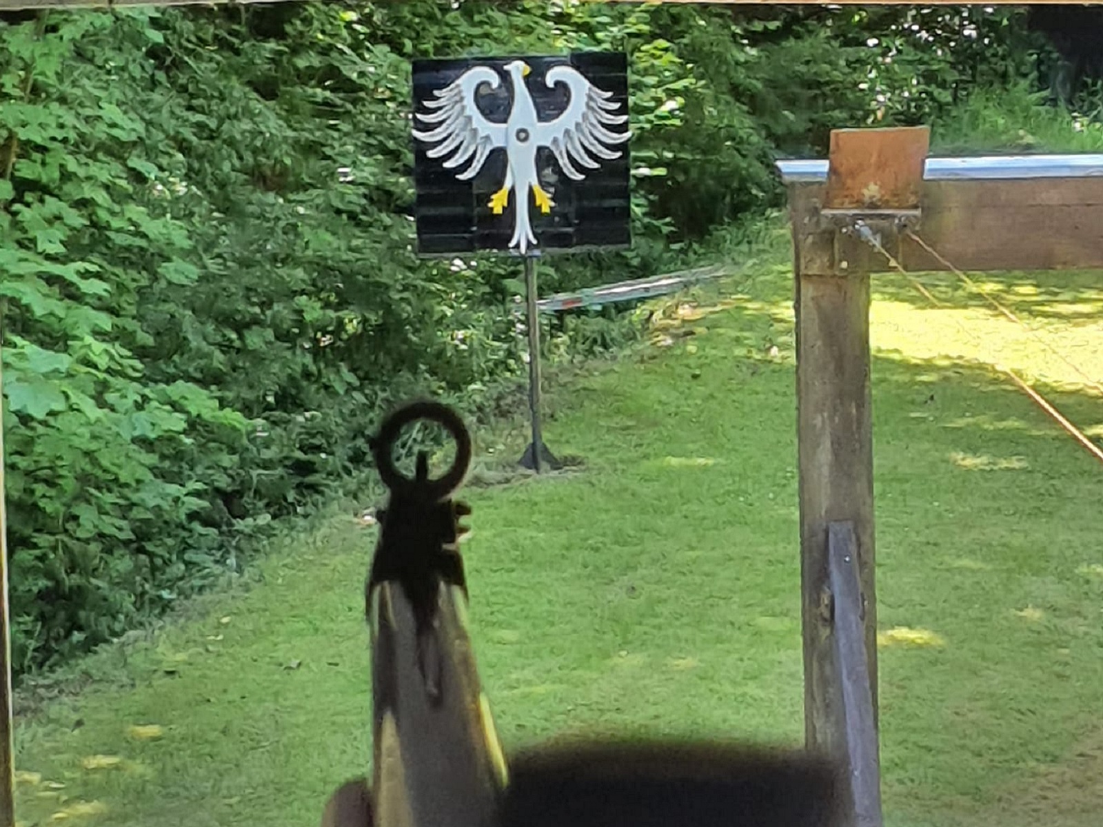 Schtzenknig: Traditionelles Knigsvogelschieen in Schnstein an Fronleichnam