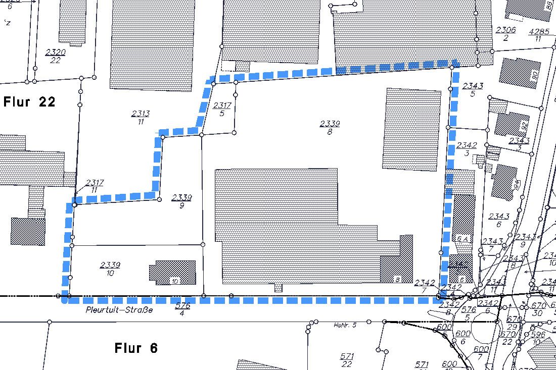 bersichtsplan der Verbandsgemeindeverwaltung Ransbach-Baumbach