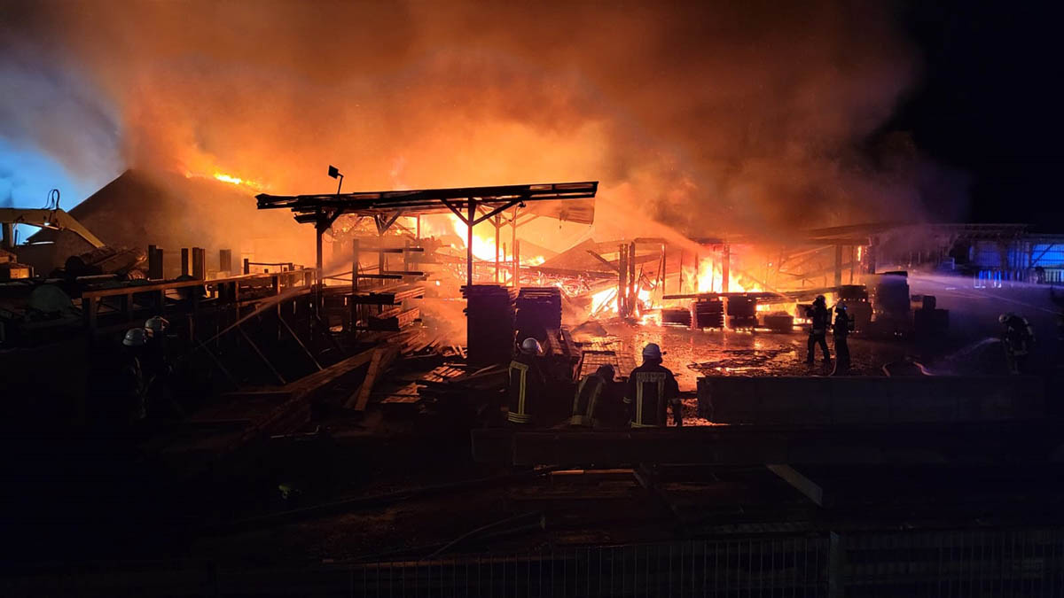 AKTUALISIERT: Ursache fr Brand im Sgewerk Rennerod steht fest