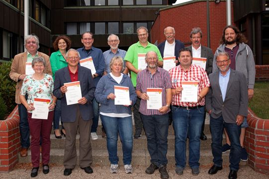 Beigeordnete und Ratsmitglieder wurden in Hachenburg geehrt