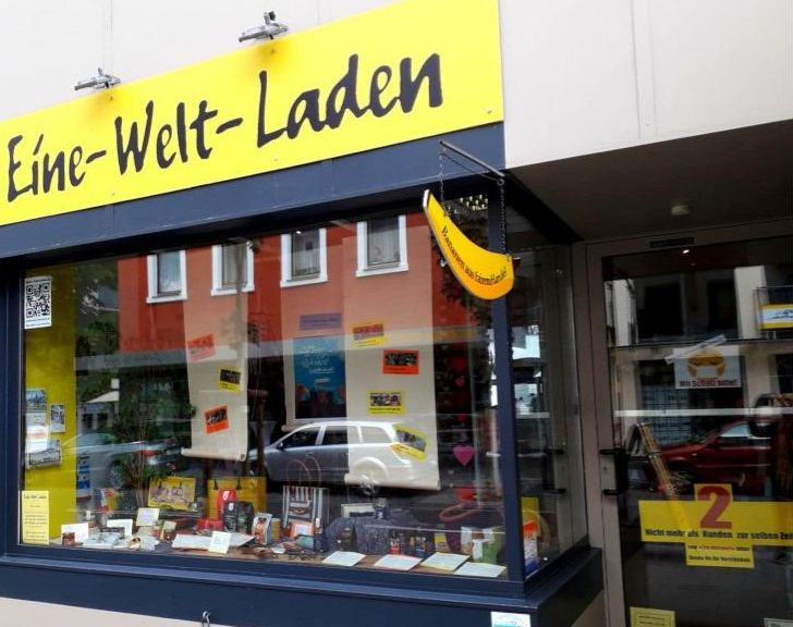 Schaufenster des Ladens. Foto: Eine-Welt-Laden Neuwied