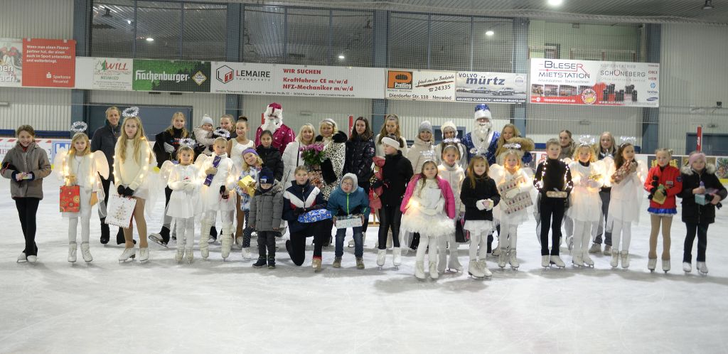 Vterchen Frost und der Weihnachtsmann zu Besuch bei den Neuwieder Eisengelchen